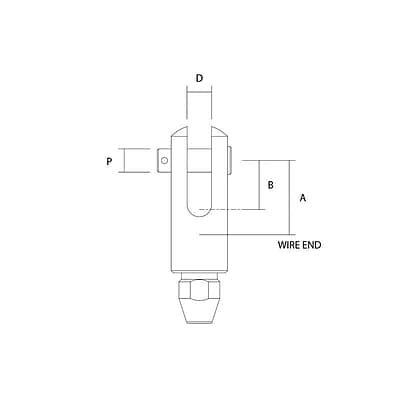 Sta-Lok Swageless Fork Terminal Sta-Lok Swageless Fork Terminal